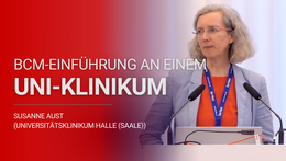 Vortrag auf YouTube ansehen: Etablierung eines BCM an einem Universitätsklinikum
