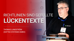 Vortrag auf YouTube ansehen: Richtlinien als Lückentexte