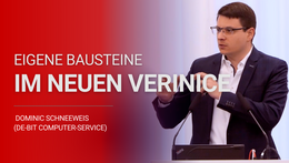 Vortrag auf YouTube ansehen: Eigene Bausteine in verinice: Vorgehen, Anforderungen und Praxisbeispiel am VS-NfD-Merkblatt